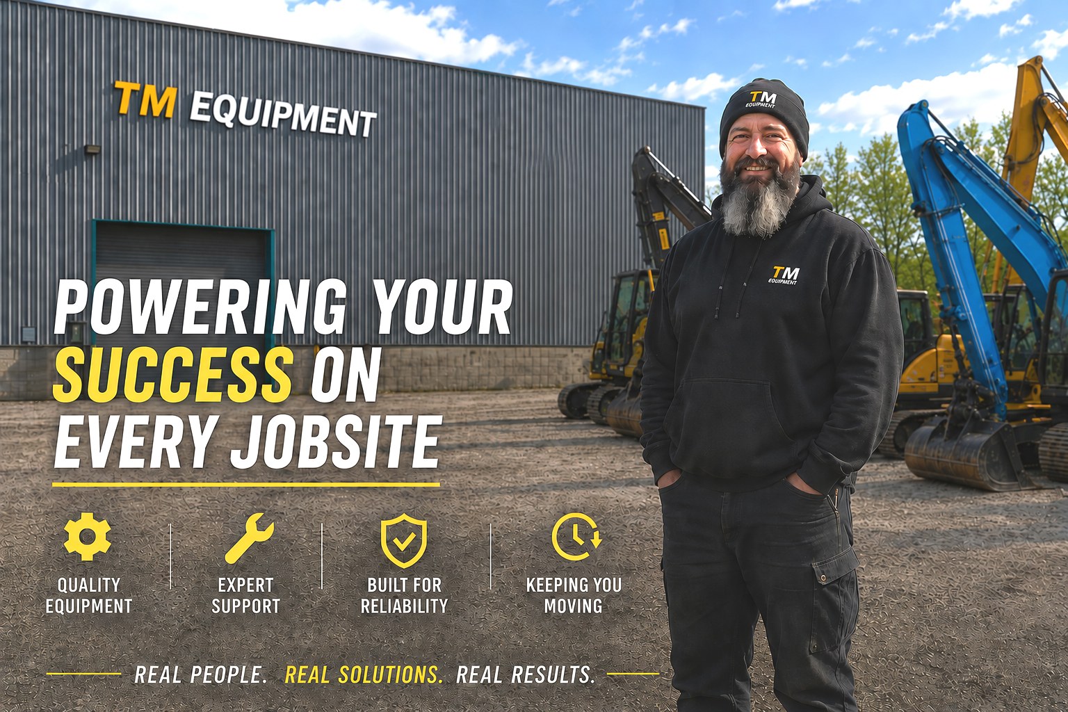 TM Equipment — powering your success on every jobsite