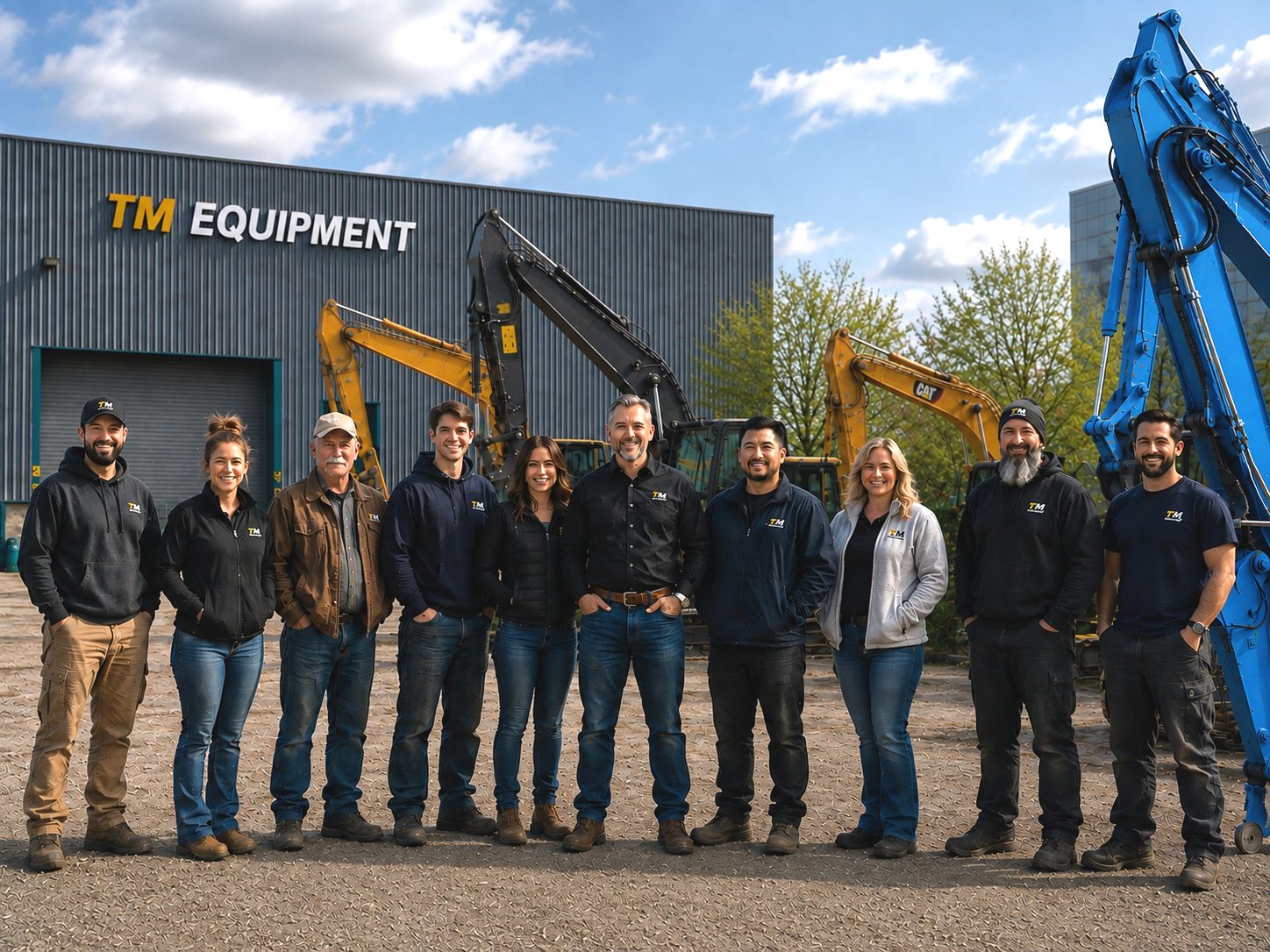 The TM Equipment team