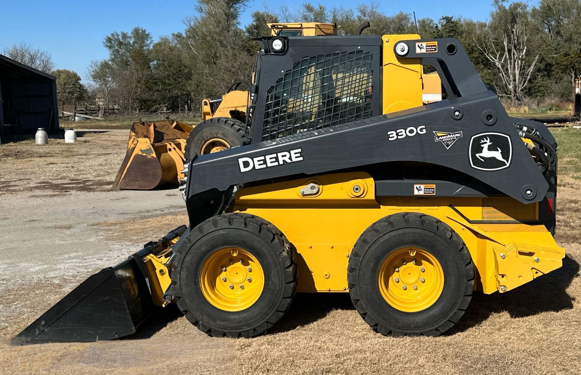 2021 John Deere 330G Skid Steer Loader