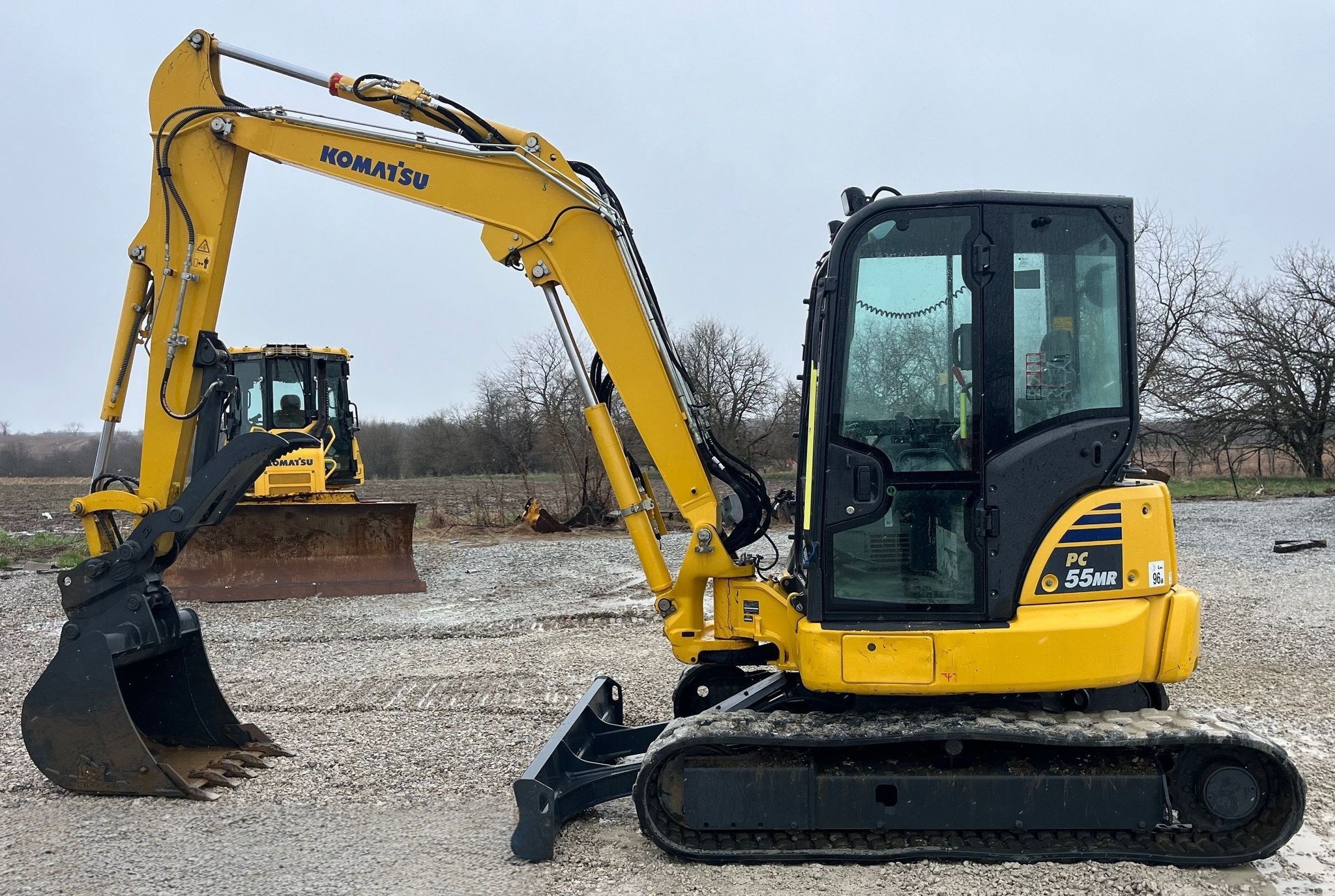 2019 Komatsu PC55MR-5MO Mini Excavator