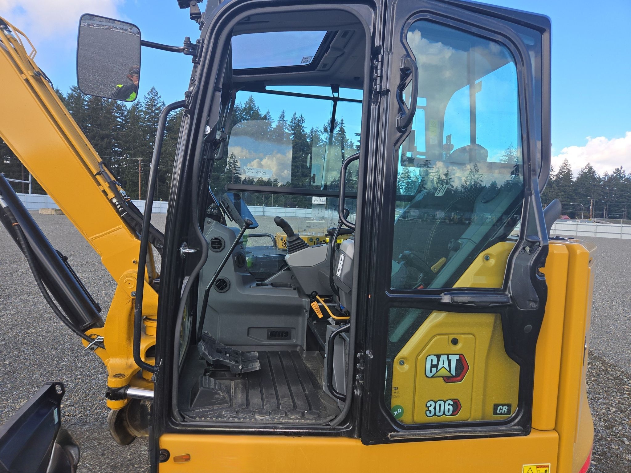 2022 Caterpillar 306 CR Mini Excavator