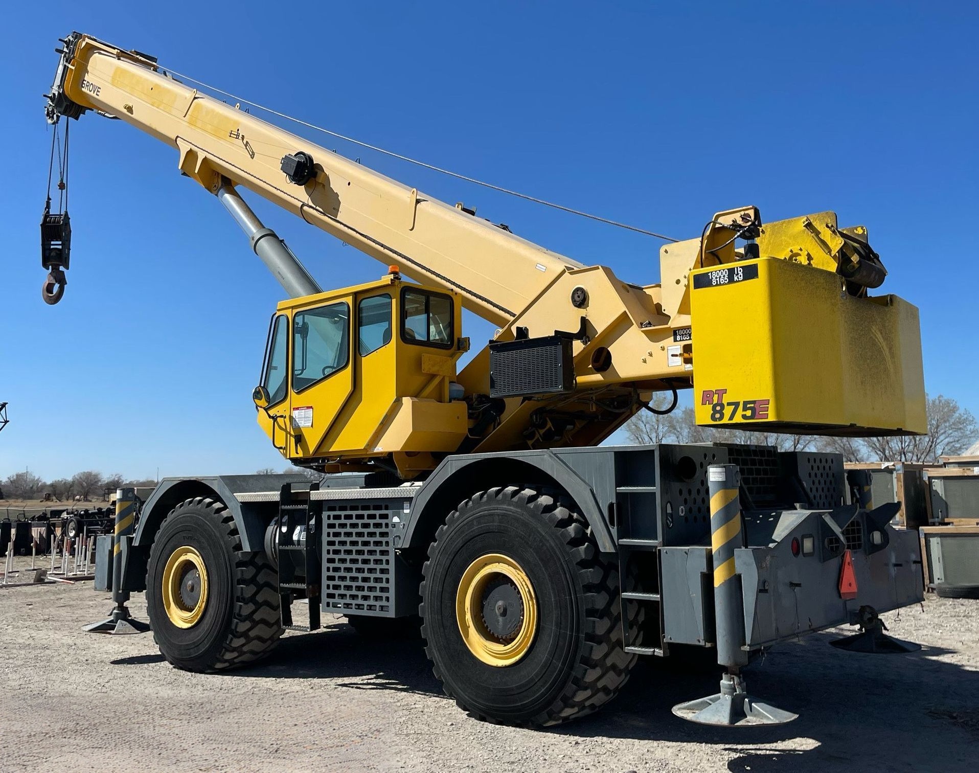 2007 Grove RT875E Crane