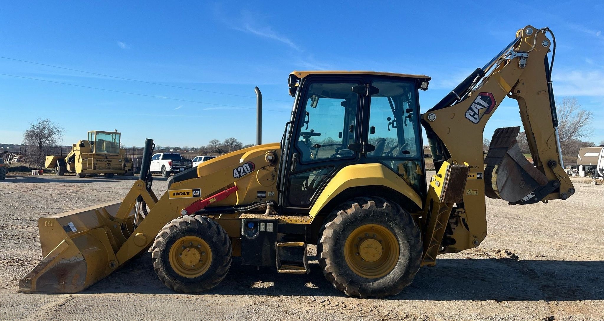 2021 Caterpillar 420ST HRC Backhoe