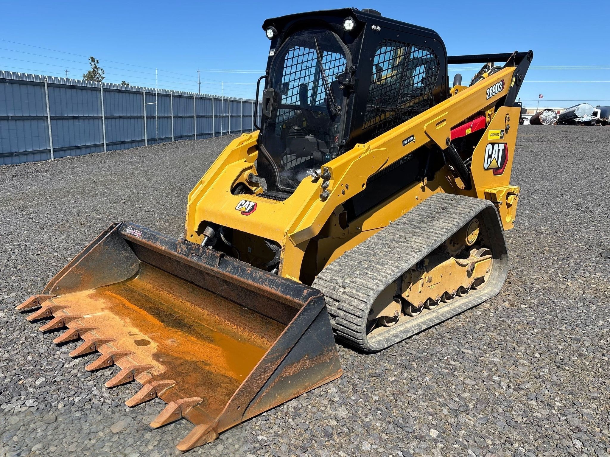 2021 Caterpillar 289D3 Tracked Skid Steer Loader